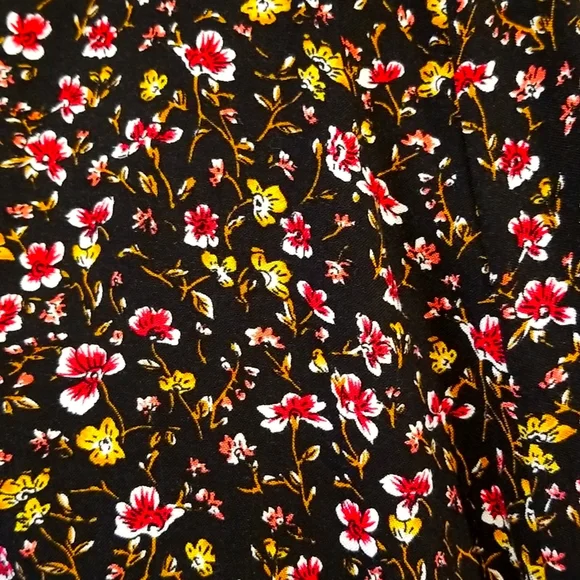 Dream Of Me Prairie Boho Ditsy Floral Printed Dress Size M - Picture 5 of 6